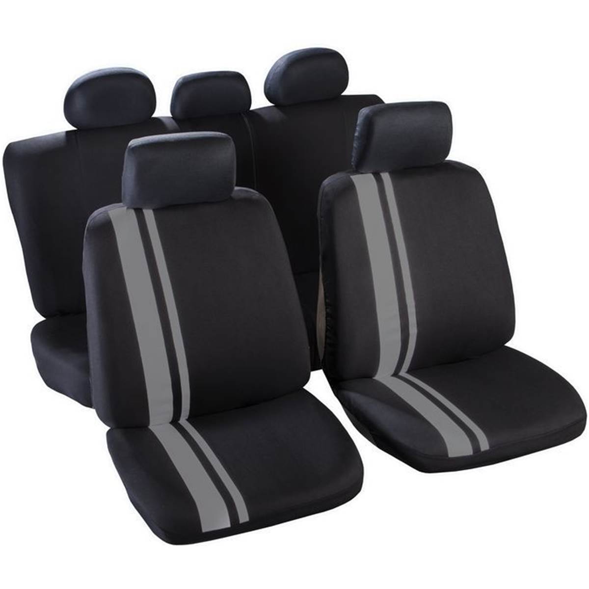 HOUSSE UNIVERSELLE FRACTIONNABLE ROCK NOIR / GRIS ROAD ACCESS'