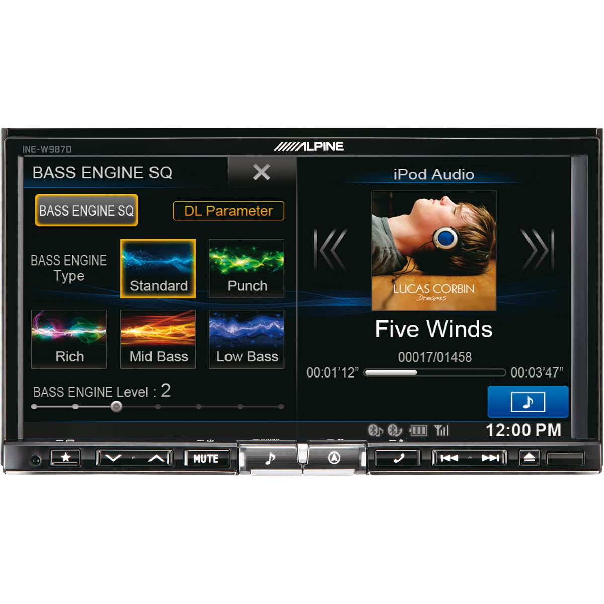 Autoradio GPS Alpine INE-W987D