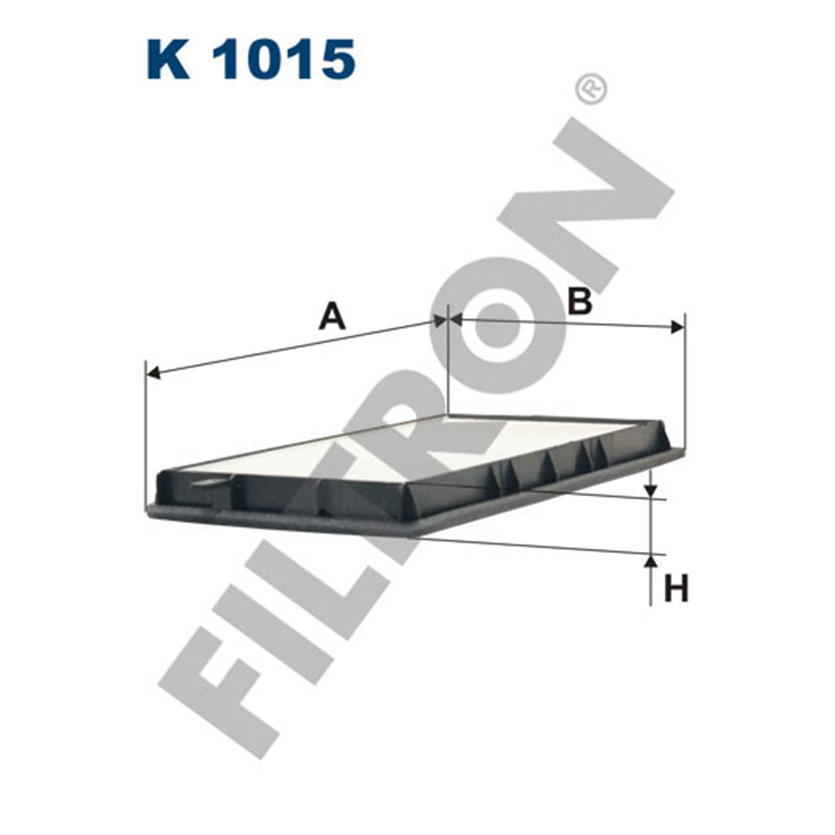 Filtre d'habitacle Filtron K1015