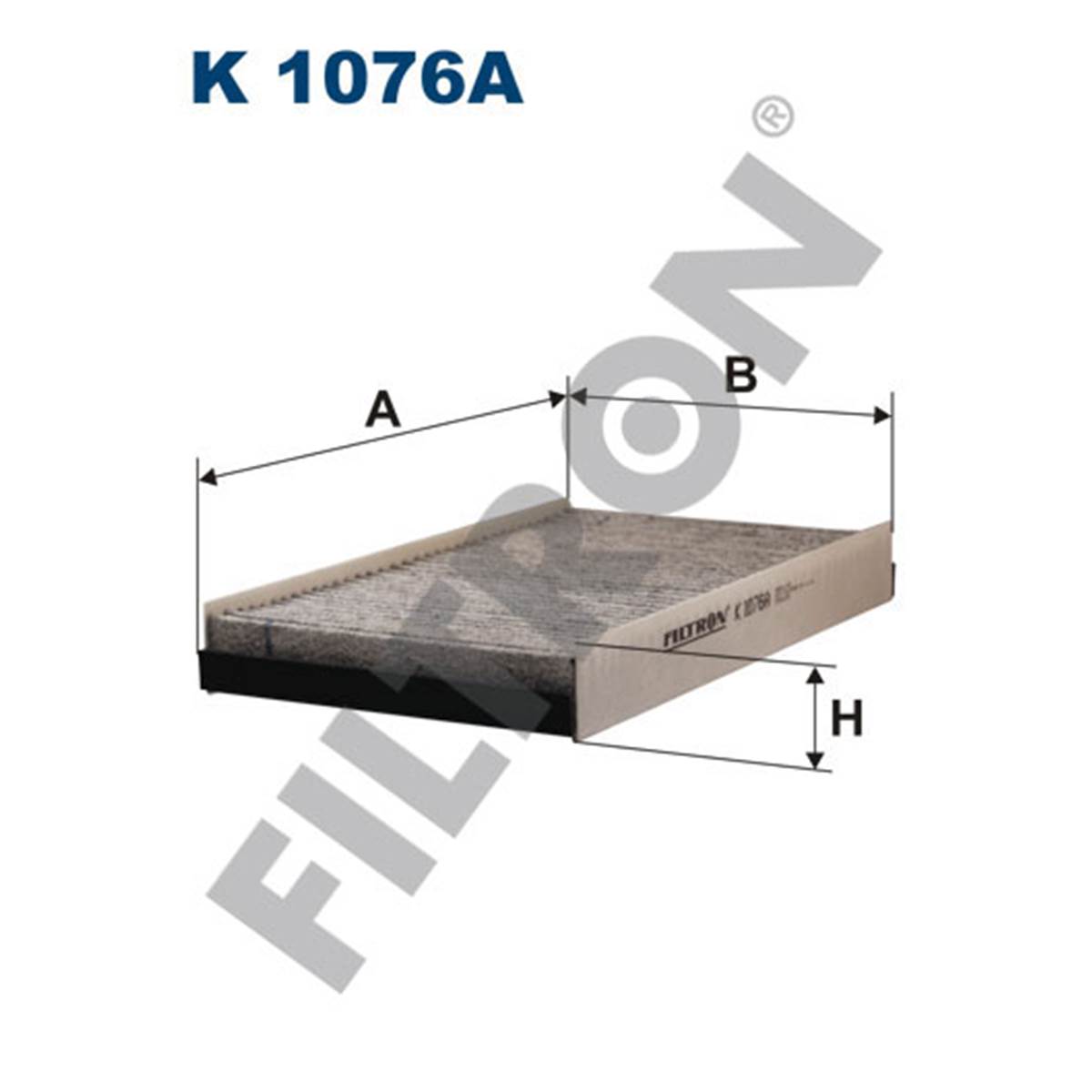 Filtre d'habitacle Filtron K1076A