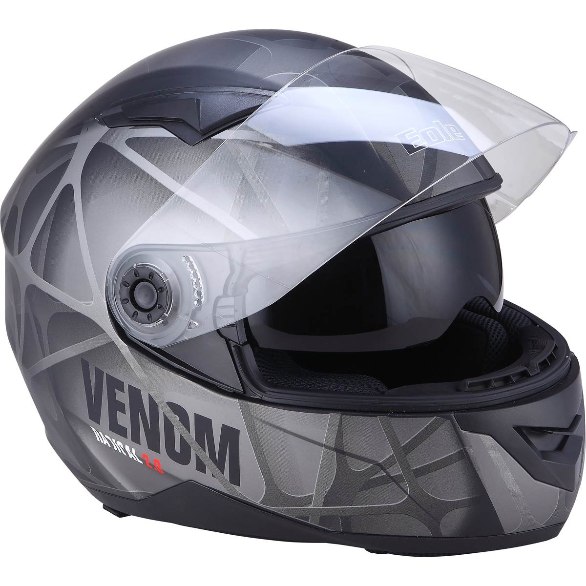 Casque Moto Intégral Ds Venom Taille L Eole Feu Vert