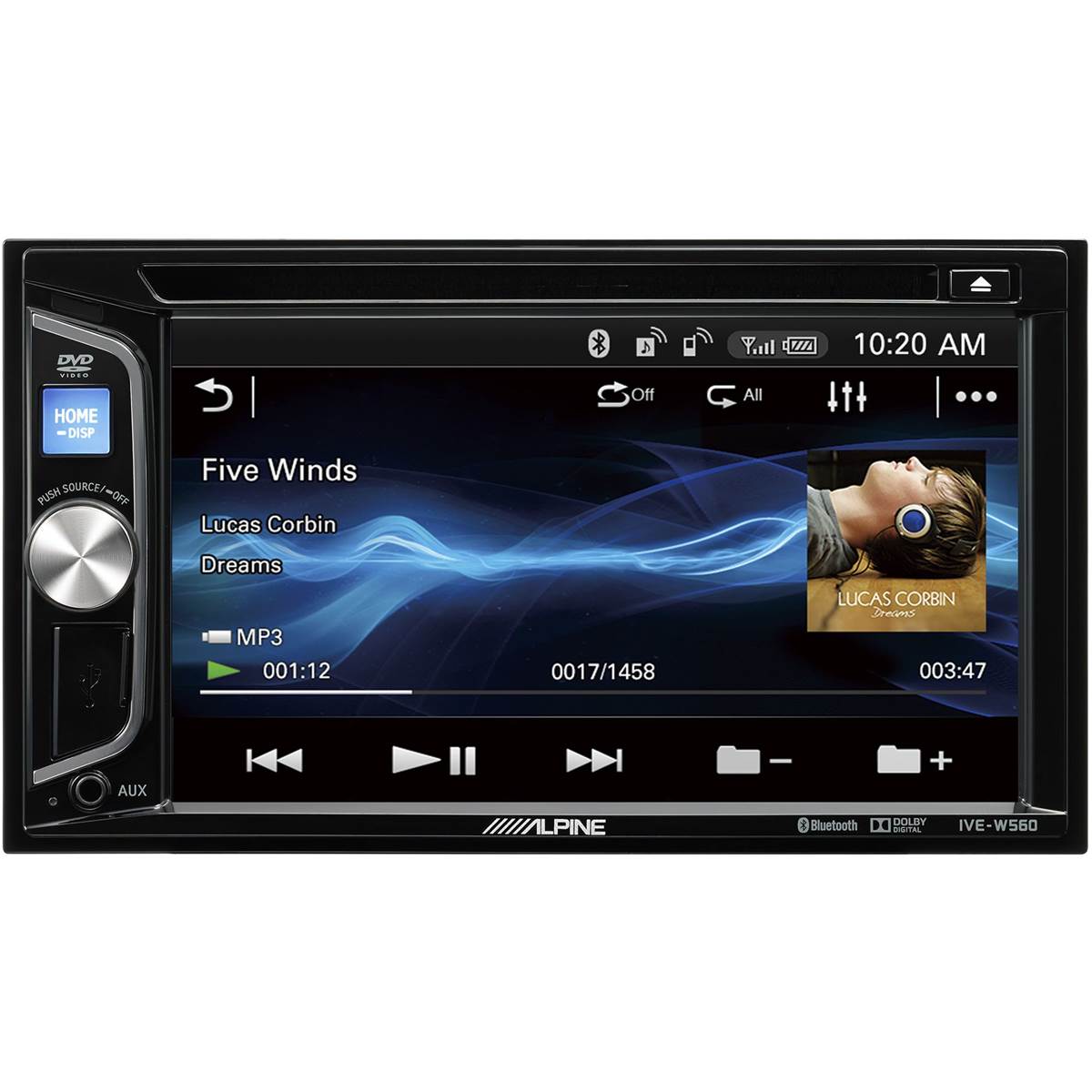 Autoradio mulimédia Alpine IVE-W560BT