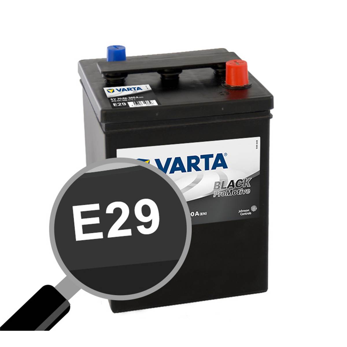 Batterie voiture Varta E29 6 volts
