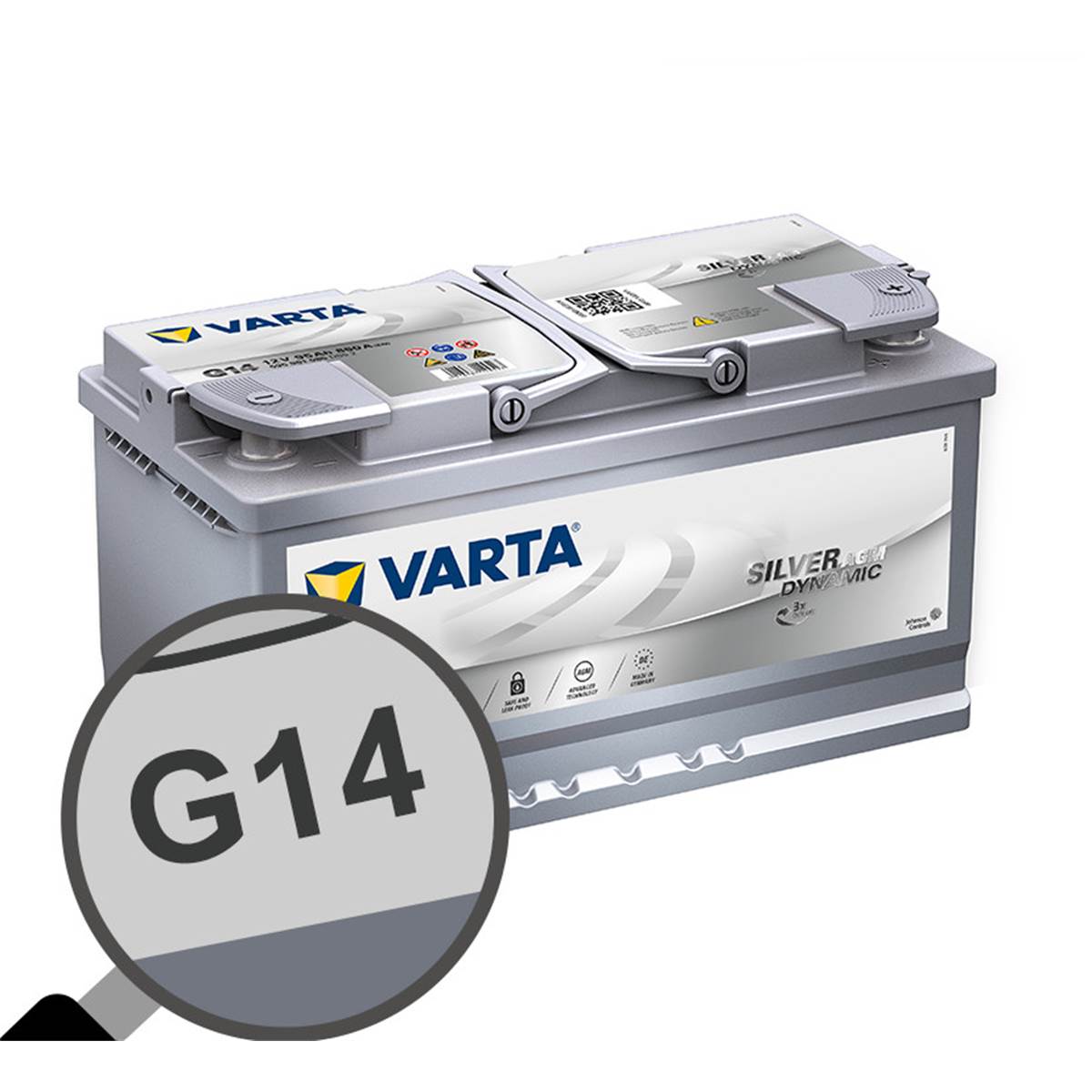 Batterie voiture Varta Start-Stop AGM G14