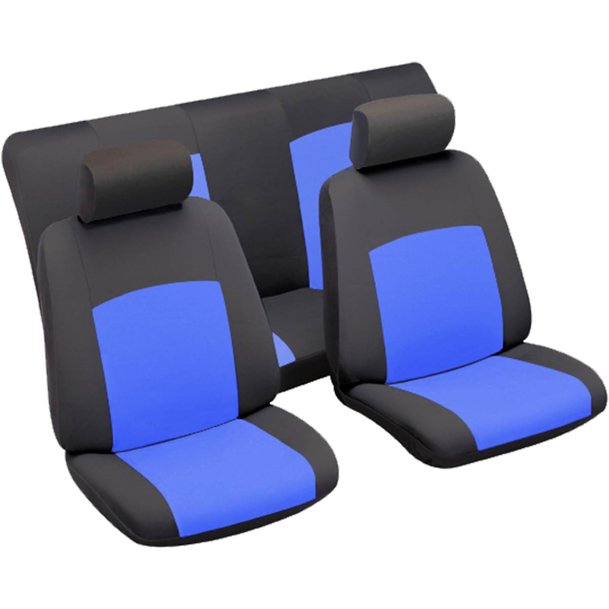 Jeu complet de housses de siège universselles Chatel ROADACCESS bleues