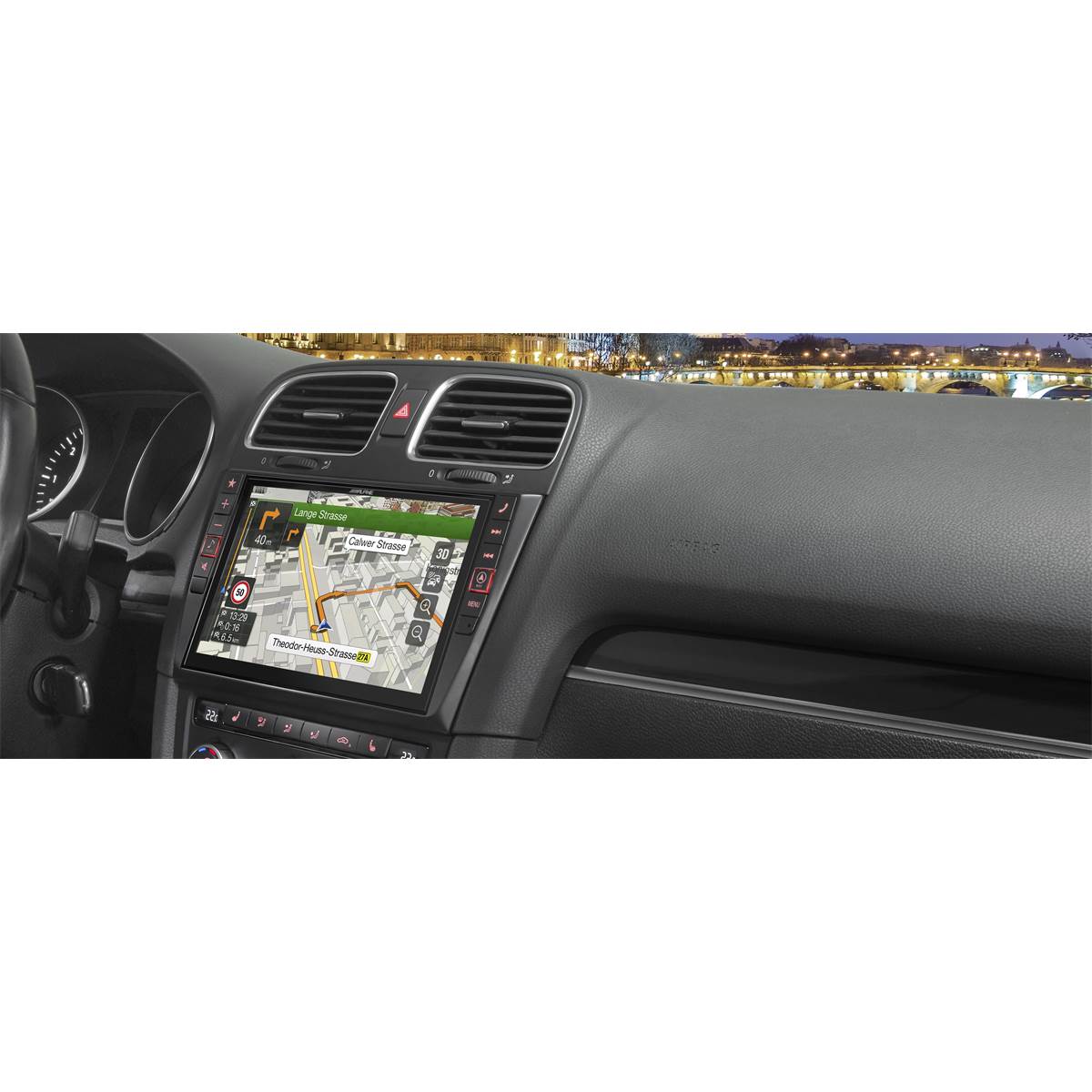 Autoradio GPS Alpine X901D-G6 pour Golf 6