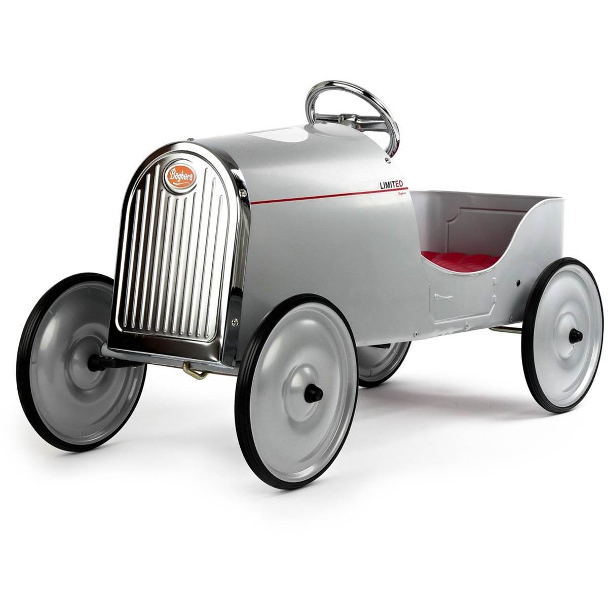 Voiture à pédales Legend Silver Baghera
