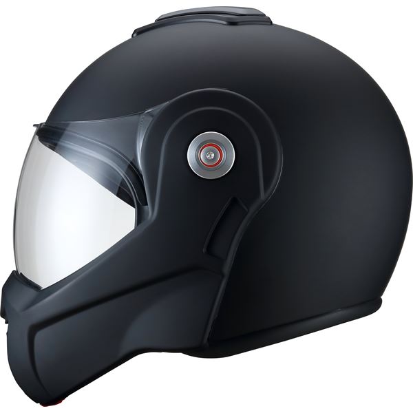 Casque Moto Modulable Rebel Noir Mat Taille Xl Ksk Feu Vert
