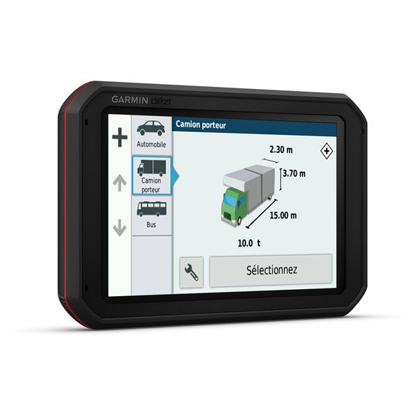 GPS POIDS LOURD GARMIN DEZLCAM 785 LMT Feu Vert