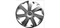 Lot De 4 Enjoliveurs R.Vi.Autoforniture - Diamètre 13 Pouces - Pour Fiat Punto (2002+) - Nylon Renforcé Fibre De Verre - Peinture à L'eau