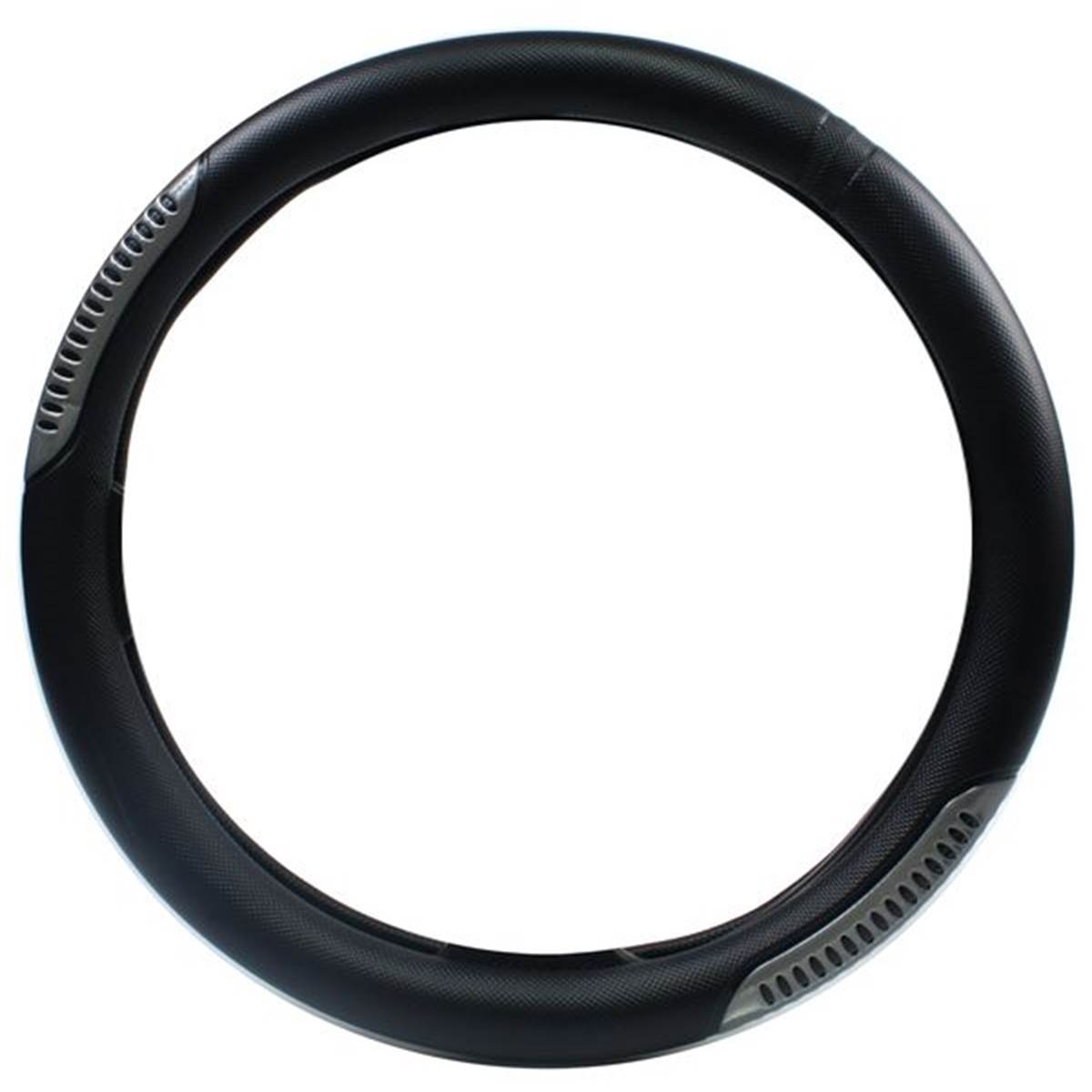 Couvre-volant noir souleur argent Tuning Effect