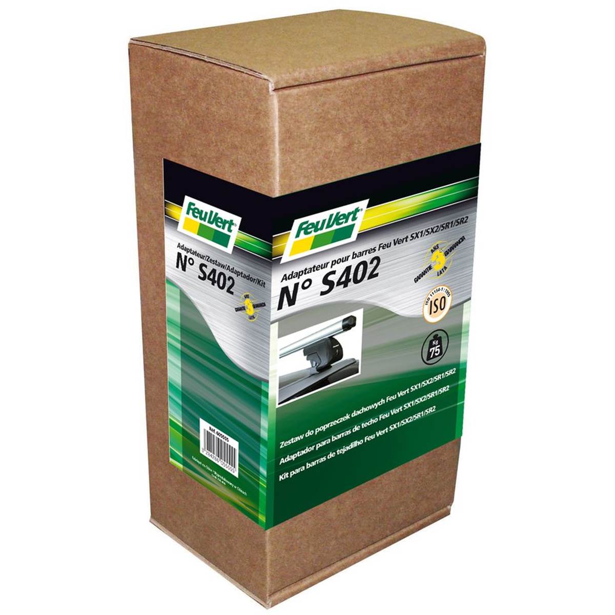 Kit S402 pour barre FEU VERT railing