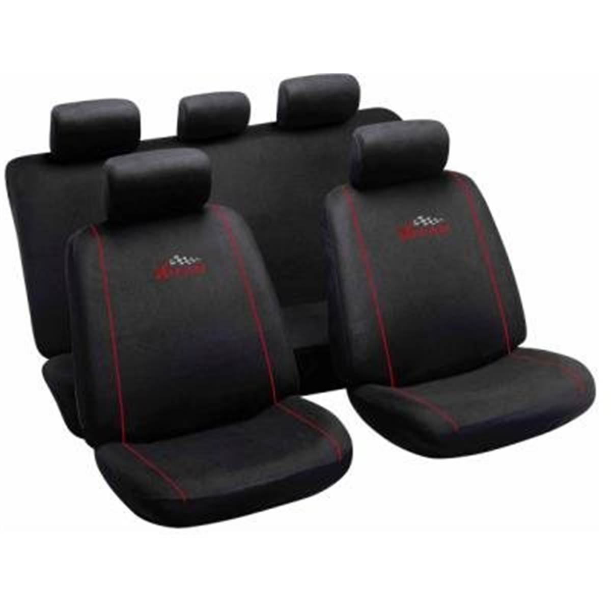 Jeu housses de sièges universelles Racing Team TS Road Access