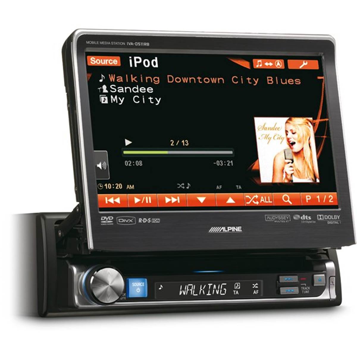 Autoradio multimédia Alpine IVA-D511R