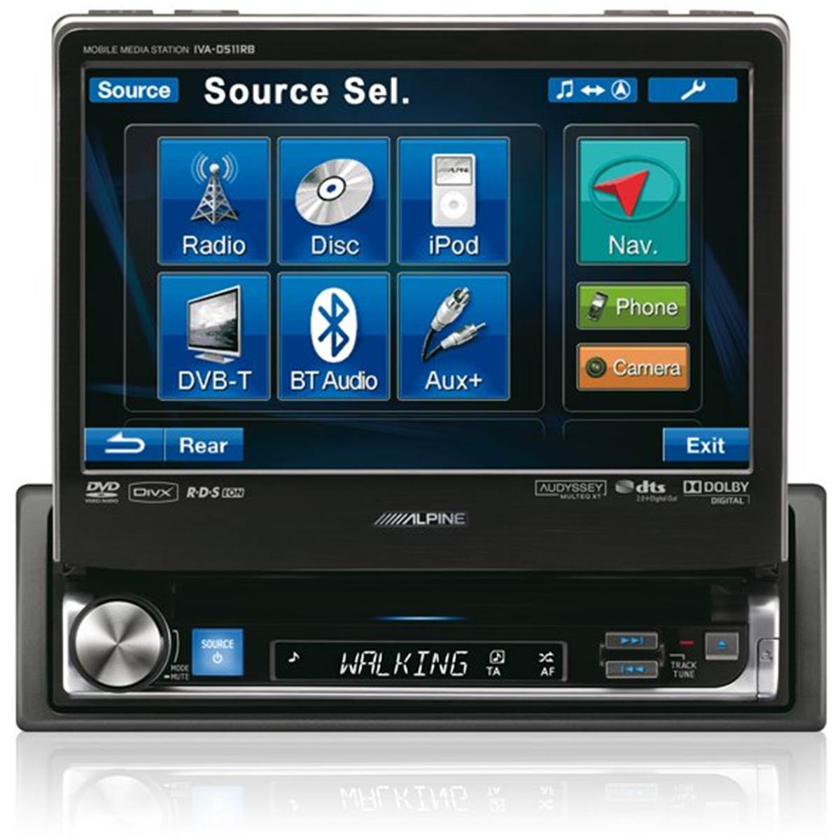 Autoradio multimédia Alpine IVA-D511RB