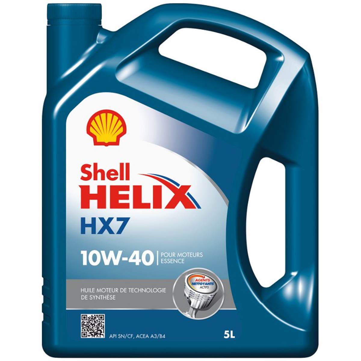Huile moteur SHELL Helix HX7 Essence Plus 10W40 5L