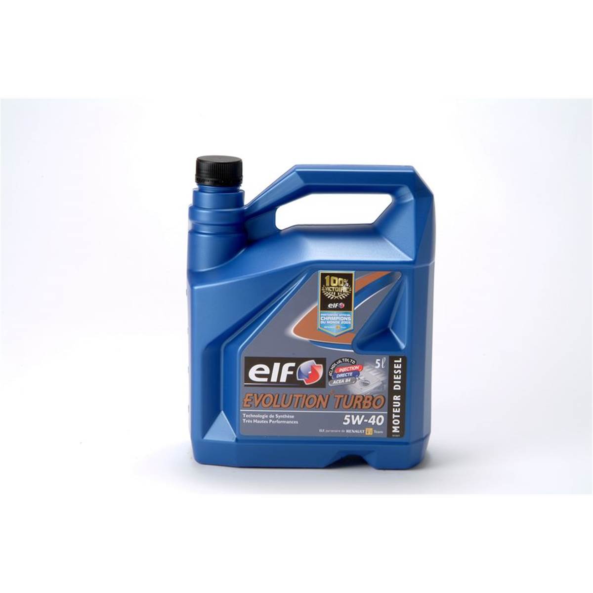 Huile Diesel synthèse Elf Evolution Turbo 5W-40 5L