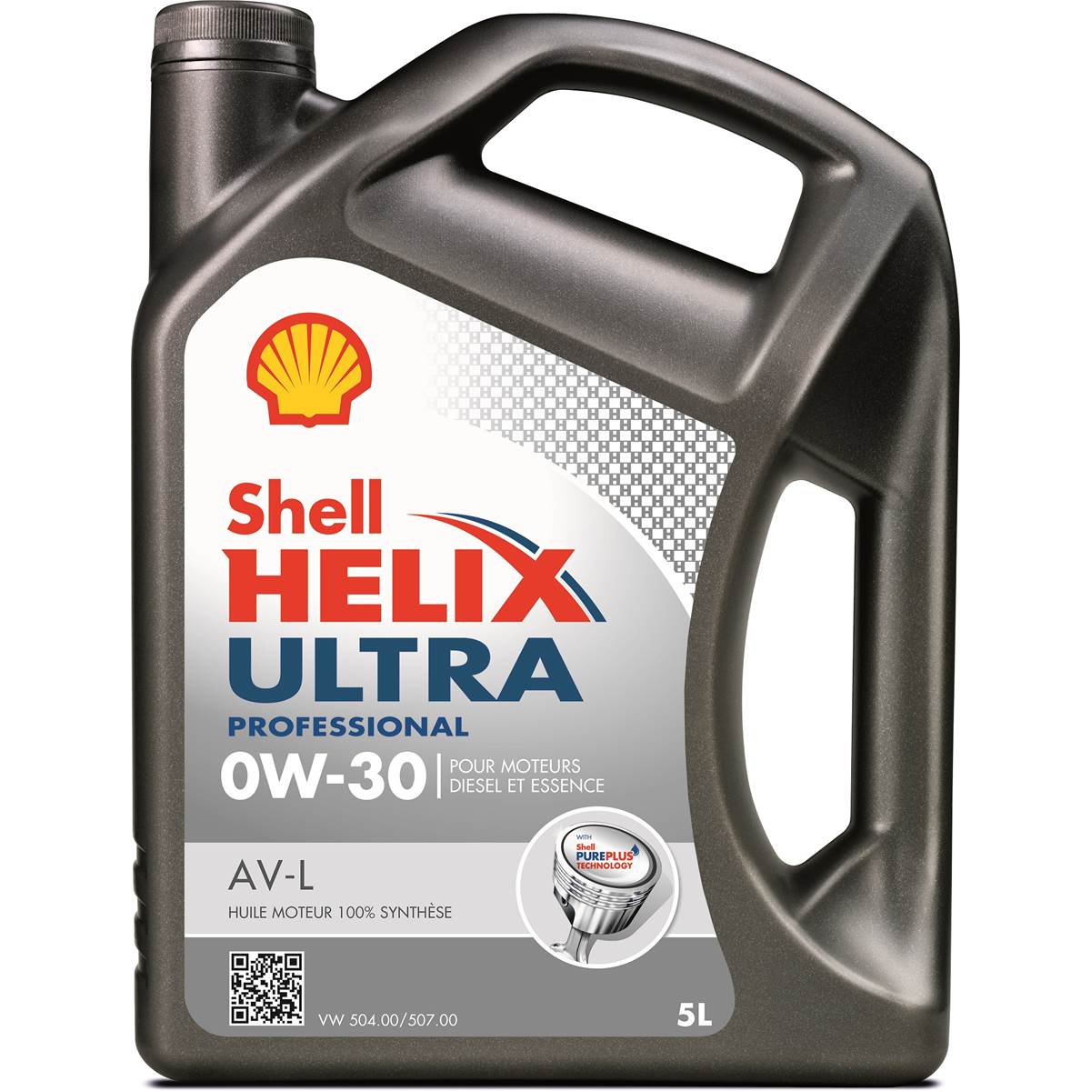 Huile moteur SHELL ULTRA AVL essence/diesel 0W30 5L